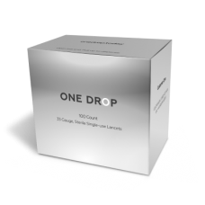 100 одноразовых ланцетов для глюкометра One Drop. 100CT One Drop Lancets